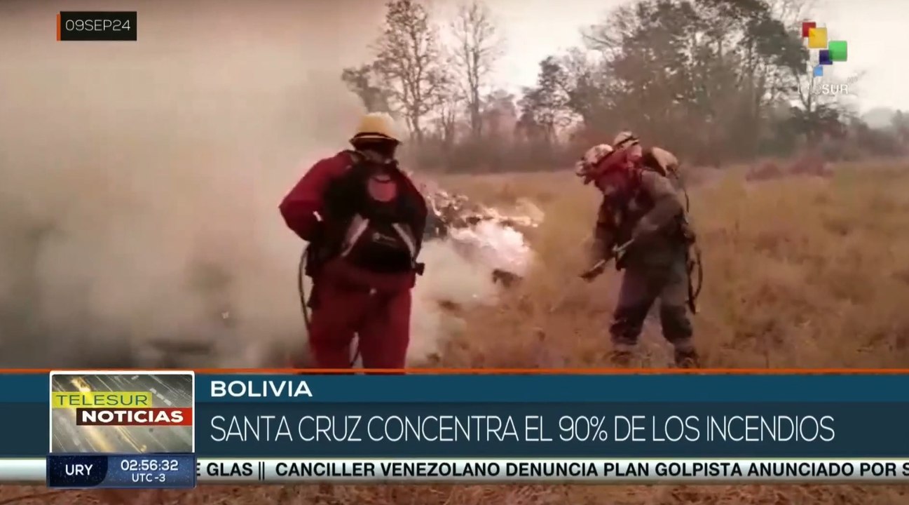 Bolivia declara emergencia nacional por incendios forestales