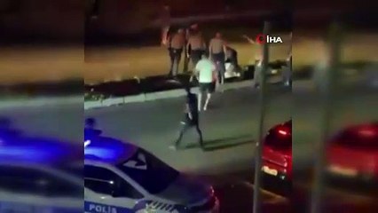 Park kavgasında ortalık savaş alanına döndü