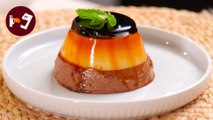 FLAN de dos chocolates SIN HORNO y SIN HUEVO que sorprenderá a todos