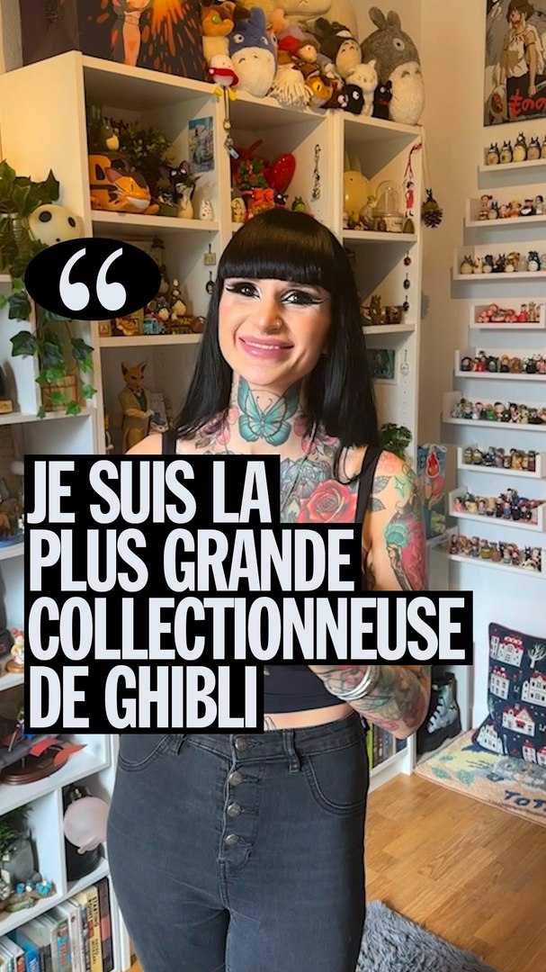 ⁣Avec ses 2016 pièces Ghibli, Eloïse Von Velvet est entrée dans l’histoire du Guinness des records po