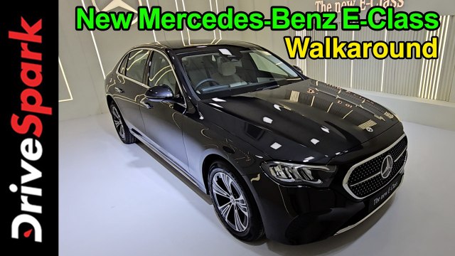 New Mercedes-Benz E-Class Walkaround Video | Exterior | Features | Powertrain | Promeet Ghosh