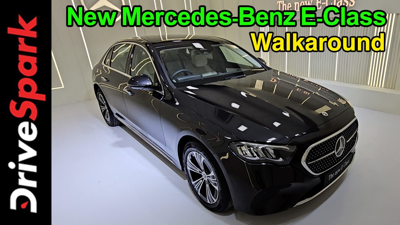 New Mercedes-Benz E-Class Walkaround Video | Exterior | Features | Powertrain | Promeet Ghosh