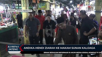 Andika-Hendi Ziarah ke Makam Sunan Kalijaga