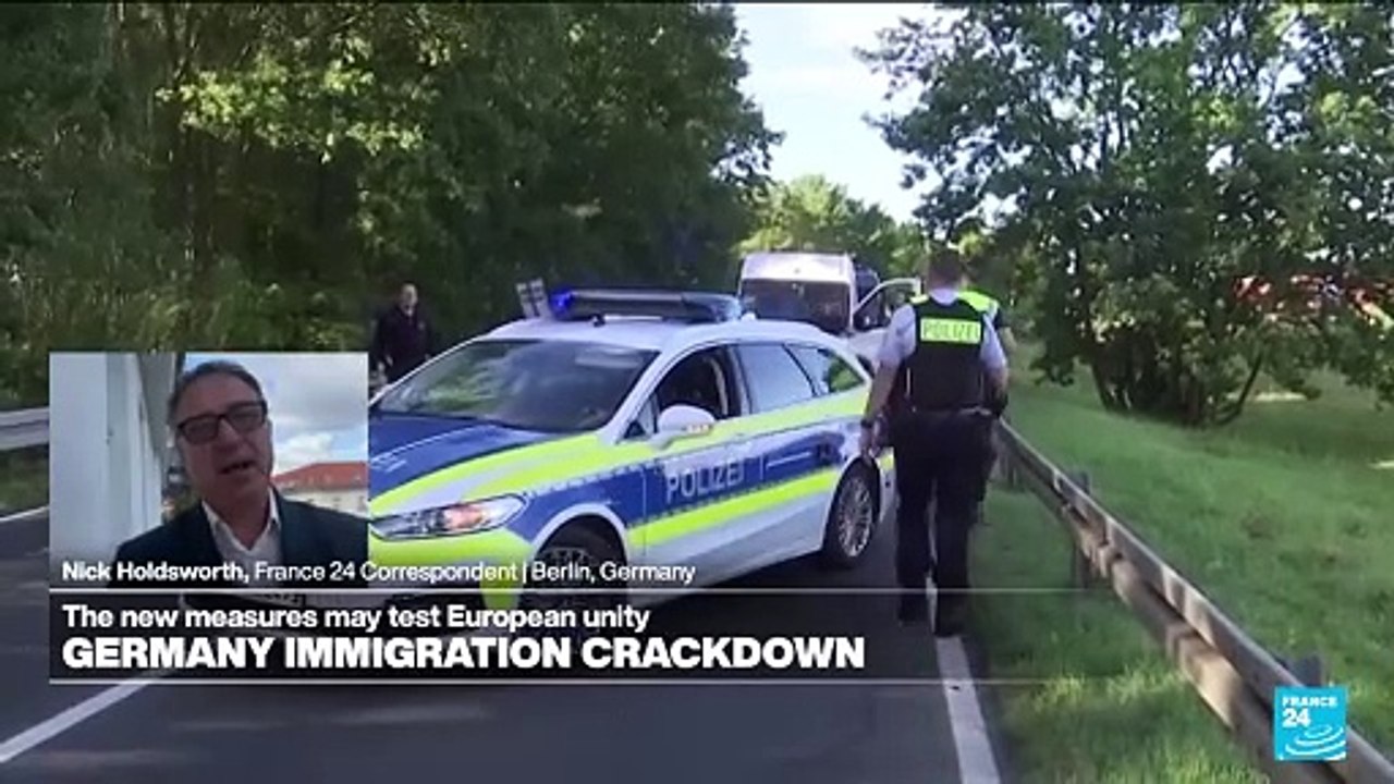 Germany tightens controls at all borders in immigration crackdown