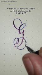 Você escreveu a letra "G" errado sua vida toda