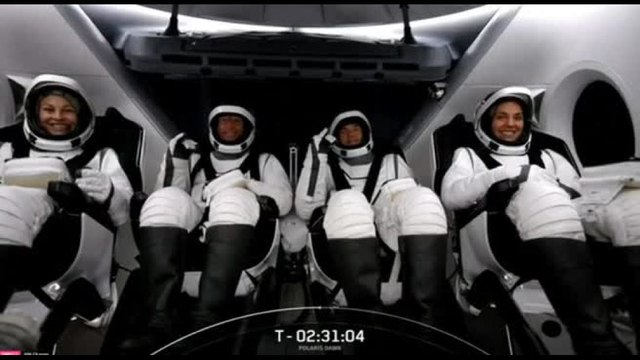 SpaceX, pronta al decollo la missione Polaris Dawn
