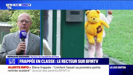 Download Video: Élève de 3 ans frappée par une institutrice: le recteur de l'académie de Paris apporte 