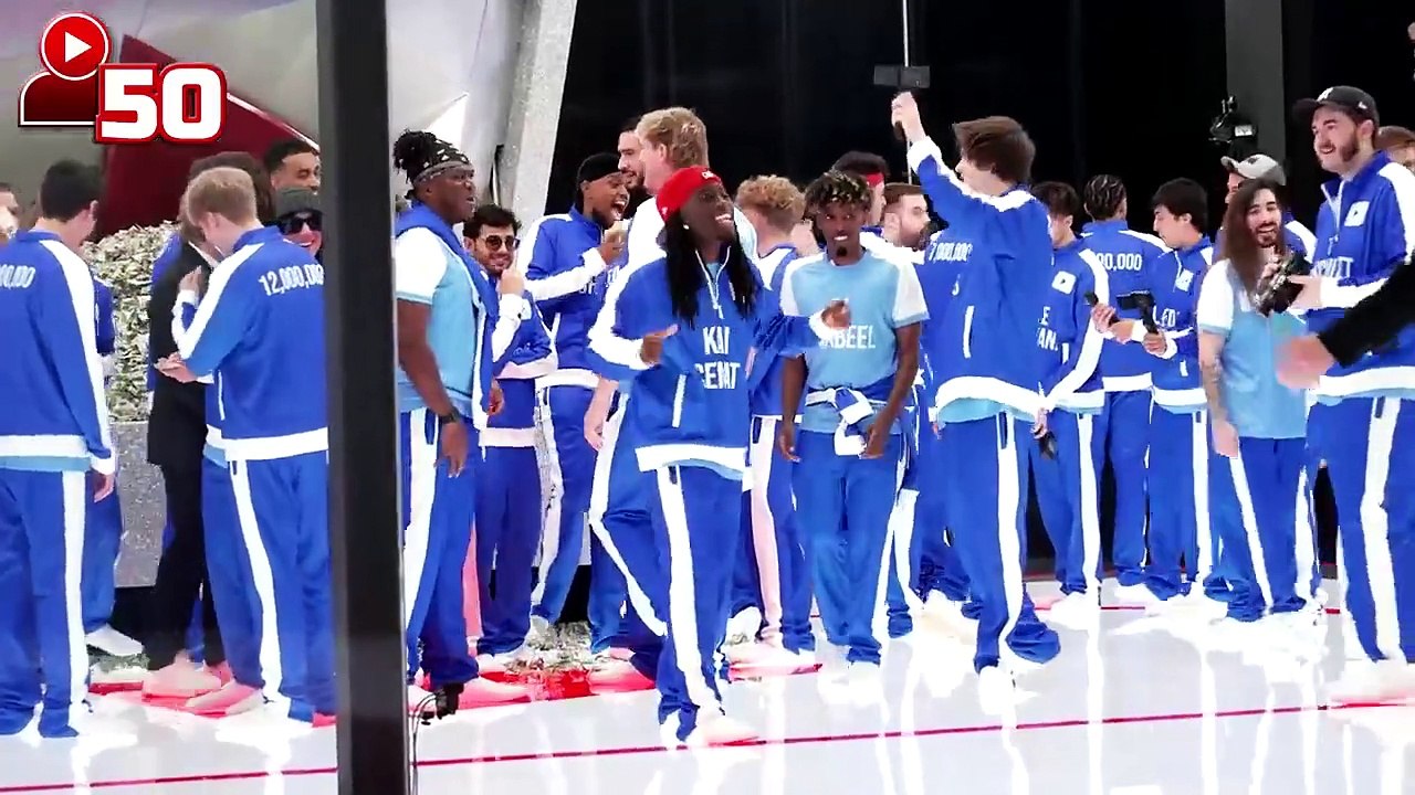 50 YouTubers Fight For 1000000