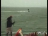 Kite Surfing Stunt Goes Bad