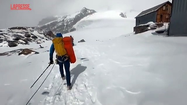 Valle d'Aosta, valanga sul Monte Rosa: i soccorsi ai 5 alpinisti coinvolti