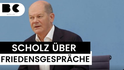 Friedenskonferenz mit Russland: Scholz setzt klare Bedingungen