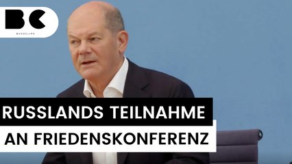 Scholz: Keine Hoffnung für Friedensgespräche mit Russland