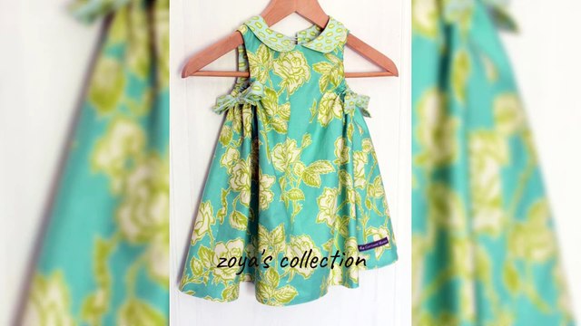 comfortable lawn cotton baby frock designs 2024||baby girl frock designs!!