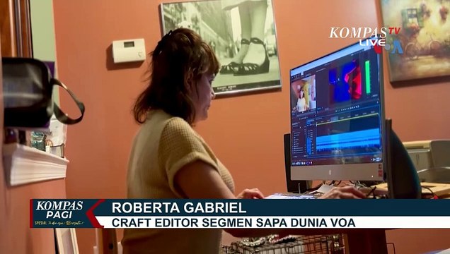 Ucapan Selamat HUT ke-13 KompasTV dari Kru di Balik Layar Sapa Dunia VOA