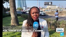 Fuel tanker collision in Nigeria causes explosion, kills at least 48