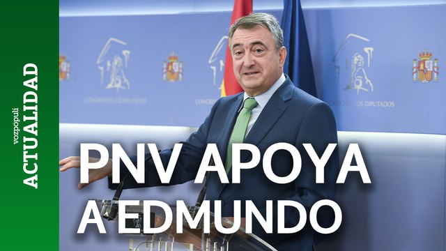 El PNV apoyará que el Congreso reconozca a Edmundo González.