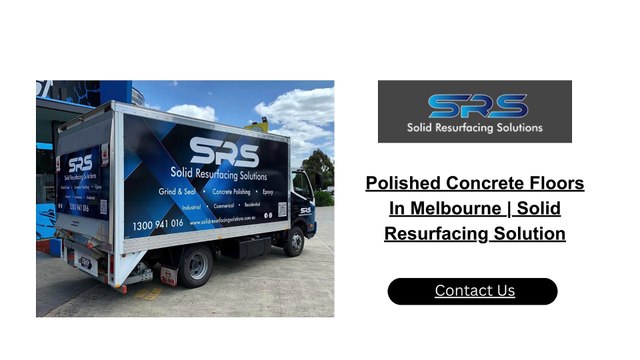 Polished Concrete Floors In Melbourne Solid Resurfacing Solution