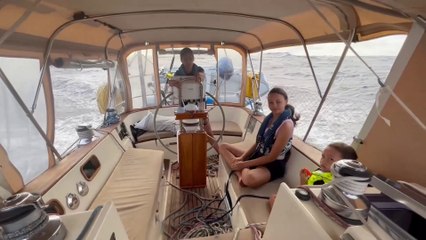 Couple took children out of school to travel to Africa on yacht