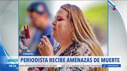 La periodista Dalia Villatoro denuncia amenazas