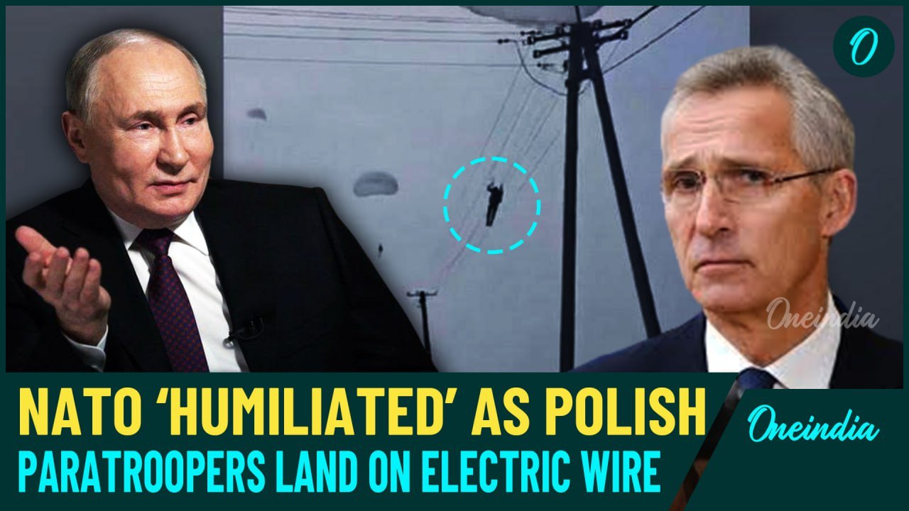 Putin Humiliates & Mocks NATO: Polish Paratroopers Epic Fail Caught On Camera