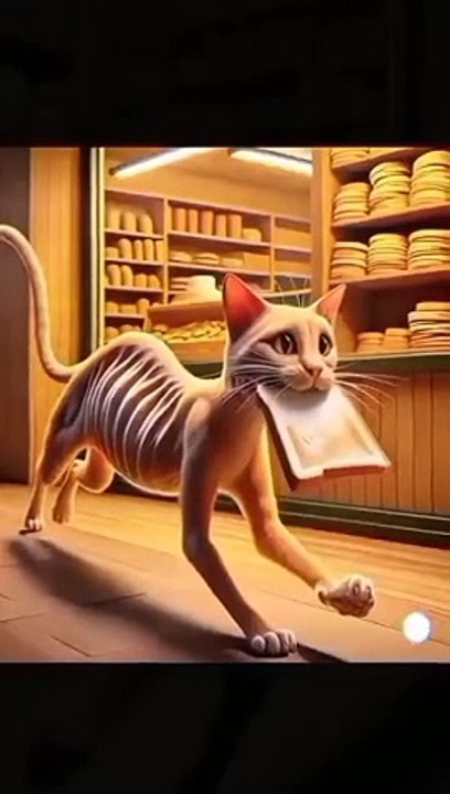 #Funny cat #Story #Cat Comedy