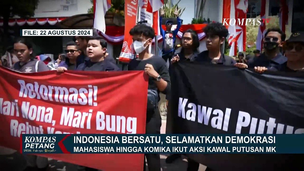 Cerita Ketua BEM UI Verrel Uziel dan Komedian Abdel Achrian yang Turun ke Jalan Kawal Putusan MK