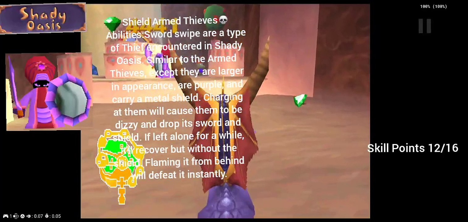 Spyro 2 Ripto's Rage/Gateway to Glimmer Walkthrough Part 16 100%