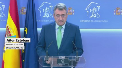 El PNV votará a favor de Edmundo González