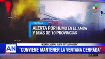 Incendios, humo y alerta por 