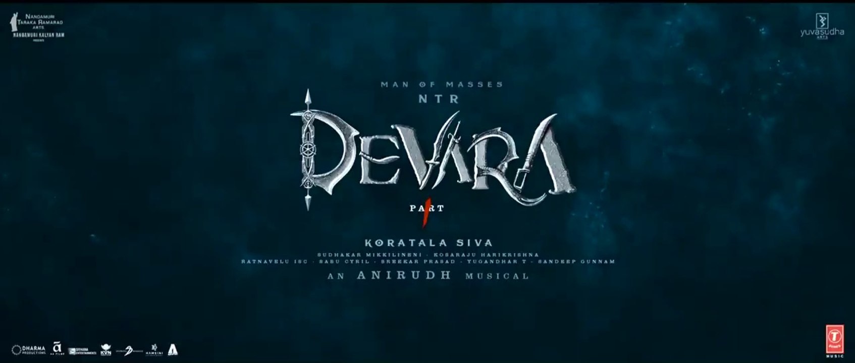 Devara Part -1 Trailer (Hindi) _ NTR _ Saif Ali Khan _ Janhvi _ Koratala Siva _ Anirudh _ Sep 27