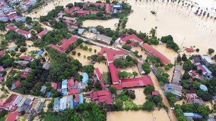 Vietnamese communities underwater after Typhoon Yagi tears through north