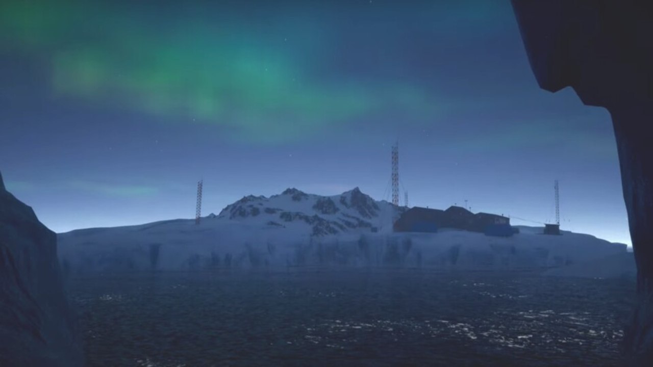Im neu enthüllten survivalspiel polyaris erkundet ihr auf ski eine post-apokalyptische welt