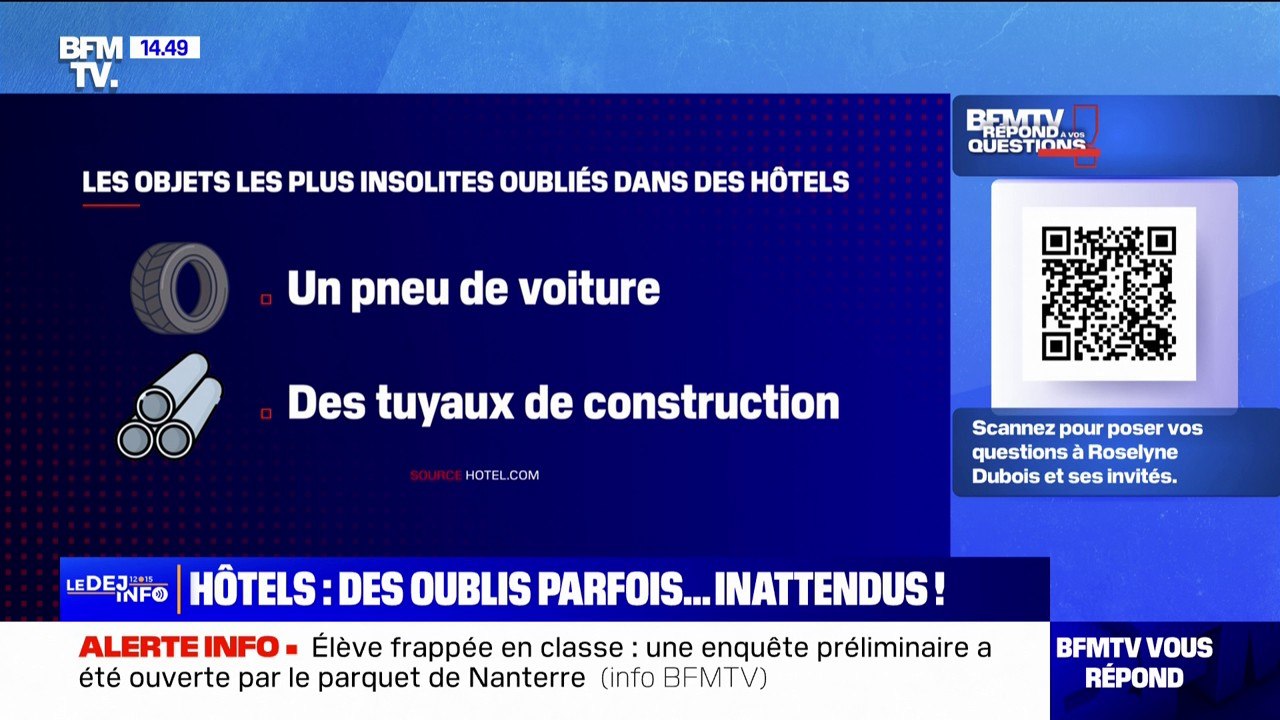 Une Rolex, un lézard, des pneus… les objets les plus insolites oubliés dans des hôtels