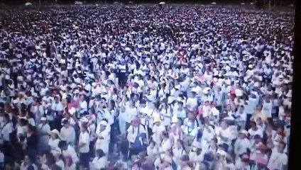 El Papa hablo de los Cocodrilos en Timor Oriental