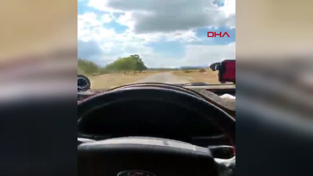 12 yaşındaki sürücü, kendi yaptığı kazayı görüntüledi