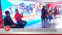 Caracas | Habitantes de la Cota 905 participaron en el precongreso mundial contra el fascismo