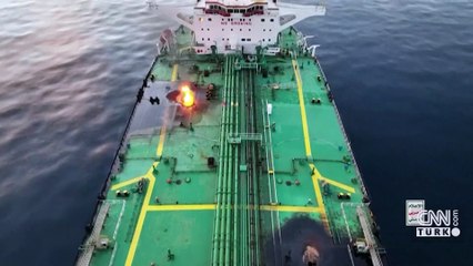 Video Haber | Yunan gemisi böyle vuruldu! 7 Ekim'den bu yana: ''GERİLİM''