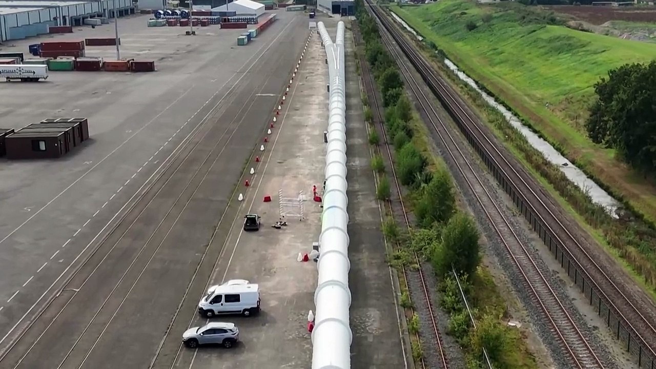 Erfolgreiche Hyperloop-Testfahrt in den Niederlanden