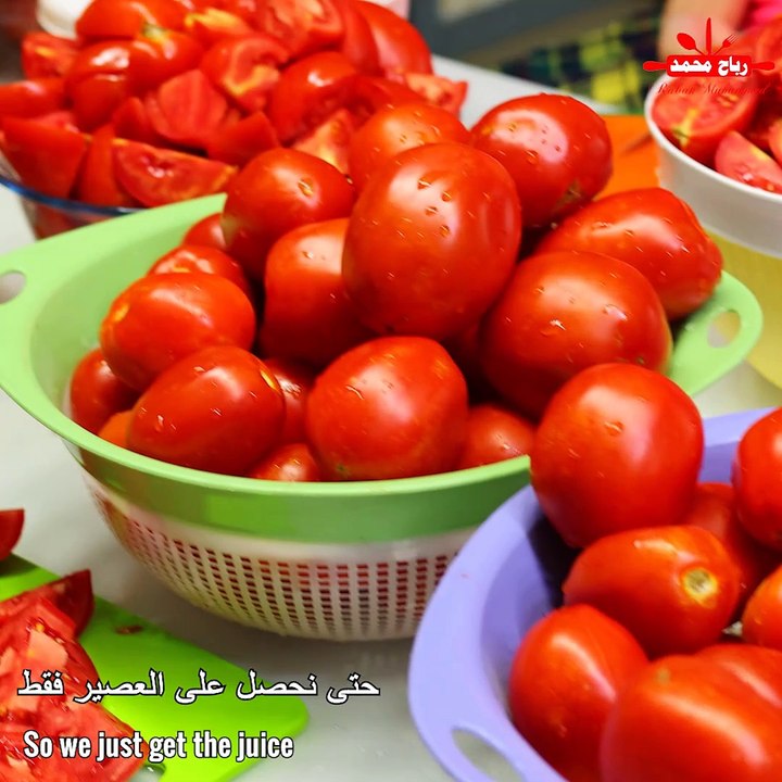 صلصة الطماطم في المنزل بطريقة ناجحة تدوم لسنوات بدون مواد حافظة - رب البندورة - معجون الطماطم - دبس الطماطم بدون طبخها لساعات على النار نحفظه بدون ثلاجة