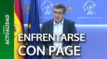 Patxi López se enfrenta con Page por la financiación de Cataluña