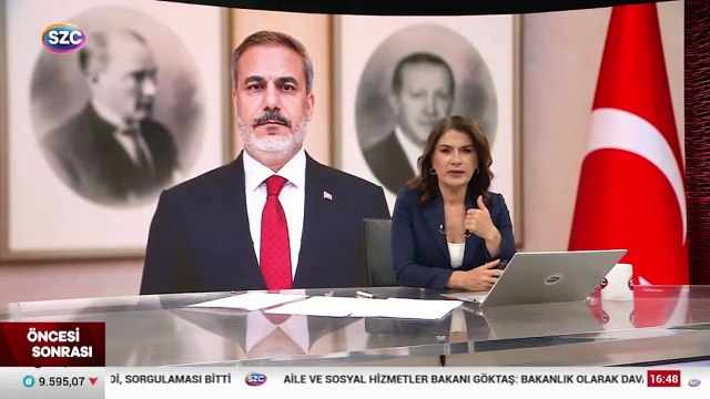 Suriye heyeti, Fidan'ın konuşması anons edilince salonu terk etti