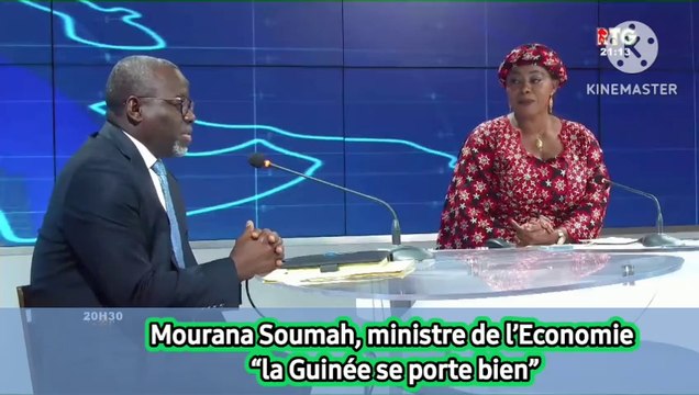 Mourana Soumah, ministre de l’Economie : “la Guinée se porte bien”