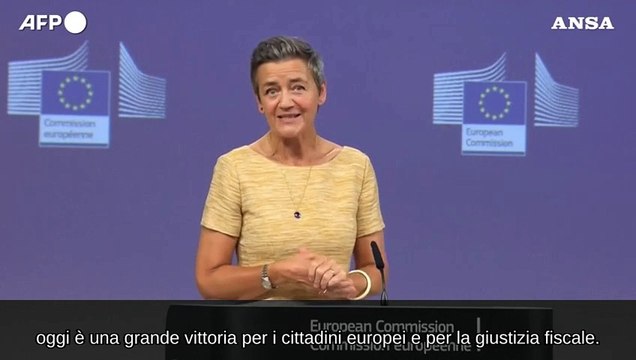 Apple e Google, Vestager: Vittoria per cittadini Ue e giustizia fiscale