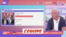 Labrune réélu président de la LFP jusqu'en 2028 - Foot - LFP