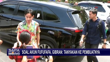 Ditanya soal Akun Kaskus Fufufafa, Gibran: Tanyakan ke Pembuatnya