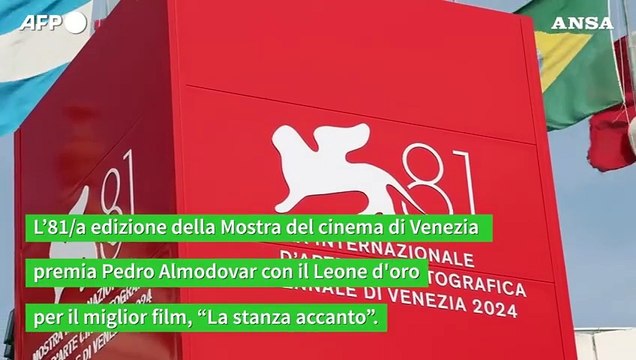 Almodovar Leone d'oro con La stanza accanto