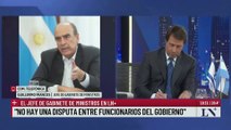 Francos remarcó sus diferencias con Santiago Caputo: 