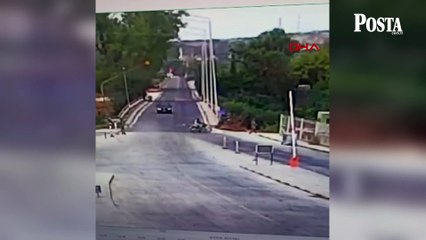 Sınırda ortalığı birbirine katan Yunan sürücü ayağından vurularak yakalandı