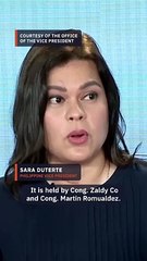 Descargar video: Sara Duterte accuses Romualdez, Co of meddling in 2023 DepEd budget