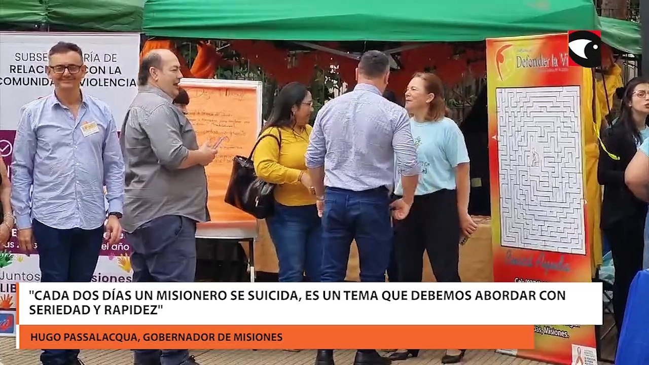 "Cada dos días un misionero se suicida, es un tema que debemos abordar con seriedad y rapidez"